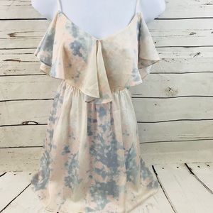Kimchi Blue Size Small Floral Ruffles Dress
